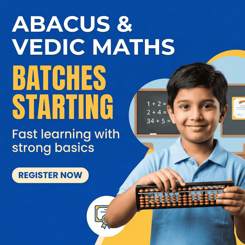 Abacus & Vedic Maths Classes
